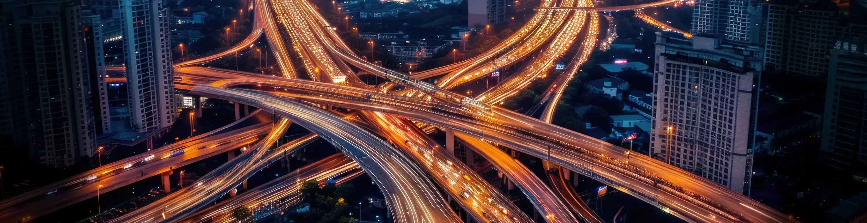 Komplexes Stra&szlig;ensystem f&uuml;r jedes Ziel und jeden Wunsch